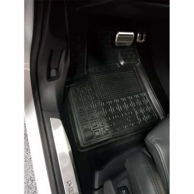 Коврики в салон, водительский + пассажир для Peugeot P 5008 ( 2017- ) полиуретан ( AVTO-Gumm )