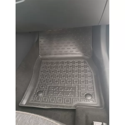 Коврики в салон, водительский + пассажир для Skoda Scala ( 2019 - ) полиуретан ( AVTO-Gumm )