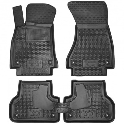 Коврики в салон для Audi A4 ( B9 ) ( 2015 - ) резиновые (AVTO-Gumm)