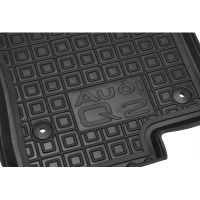 Коврики в салон для авто Audi Q2 ( 2016 - ), резиновые (AVTO-Gumm)
