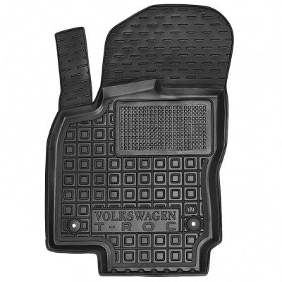 Коврик в салон, водительский для авто Volkswagen T-Roc ( 2018 - ) резиновые (AVTO-Gumm)