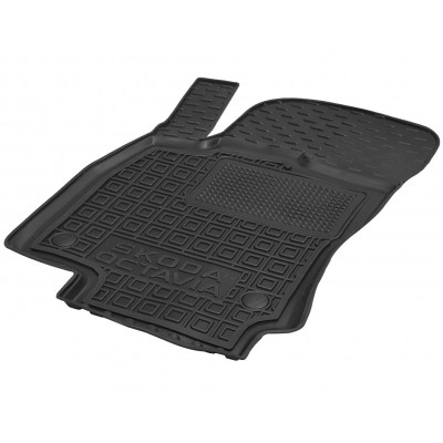 Коврики в салон для авто Skoda Octavia ( 2020 - ), резиновые (AVTO-Gumm)