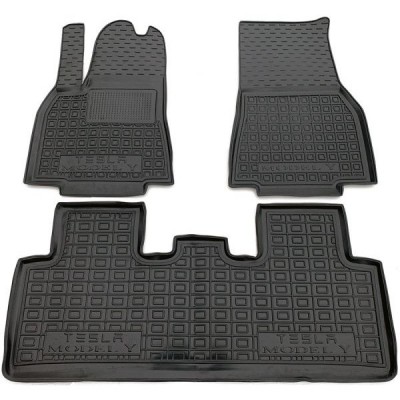 Коврики в салон для авто Tesla Model Y 2020- (AVTO-Gumm)