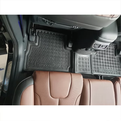Килимки в салон, водійський + пасажир для авто Hyundai Santa-Fe (2021- ) поліуретан ( AVTO-Gumm )