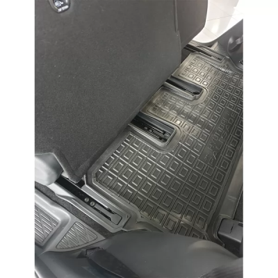 Коврики в салон, водительский + пассажир для авто Hyundai Palisade (7мест) полиуретан ( AVTO-Gumm )