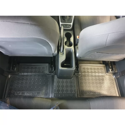 Килимки в салон, водійський + пасажир для авто Hyundai Venue (2021- ) поліуретан ( AVTO-Gumm )