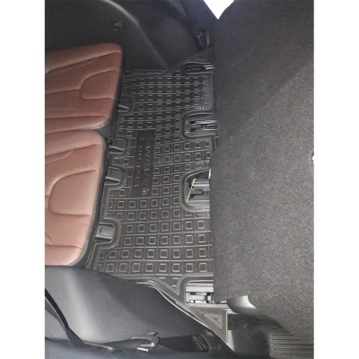Коврики в салон, комплект для авто Hyundai Santa-Fe (2018-) (3-й ряд) полиуретан ( AVTO-Gumm )