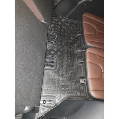 Коврики в салон, комплект для авто Hyundai Santa-Fe (2018-) (3-й ряд) полиуретан ( AVTO-Gumm )