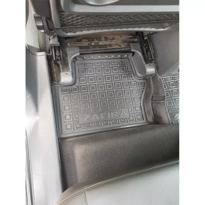 Коврики в салон, комплект для авто Opel Zafira B (2005-) (3-й ряд) полиуретан ( AVTO-Gumm )