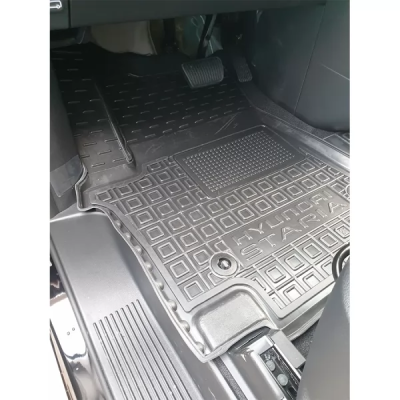 Коврики в салон, комплект для авто Hyundai Staria (2021) (1+1 первый ряд) (7мест) полиуретан ( AVTO-Gumm )