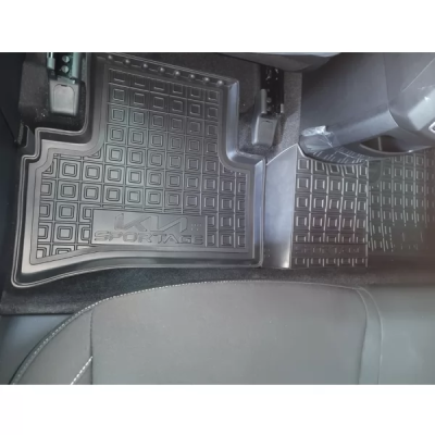 Коврики в салон, водитель + пассажир для авто KIA Sportage V (2022-) полиуретан ( AVTO-Gumm )