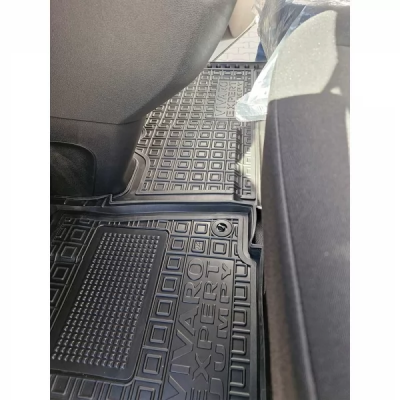 Коврики в салон, комплект для авто Citroen Jumpy (2017-) 1+2 груз. полиуретан ( AVTO-Gumm )