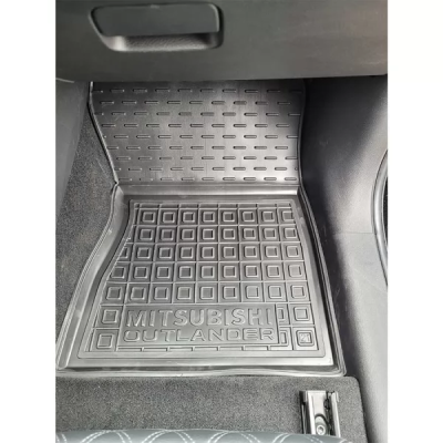 Коврики в салон, водитель + пассажир для авто Mitsubishi Outlander (2022-) полиуретан ( AVTO-Gumm )