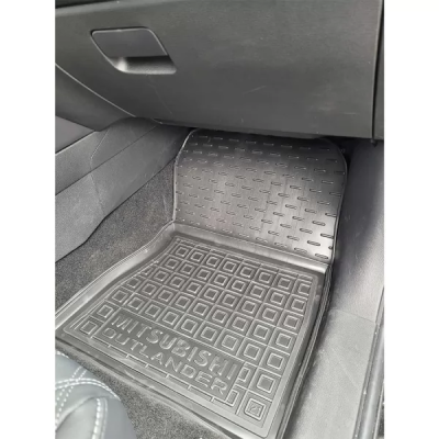 Коврики в салон, водитель для авто Mitsubishi Outlander (2022-) полиуретан ( AVTO-Gumm )