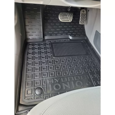 Коврики в салон, комплект для авто Hyundai Ioniq 6 (2023-) полиуретан ( AVTO-Gumm )