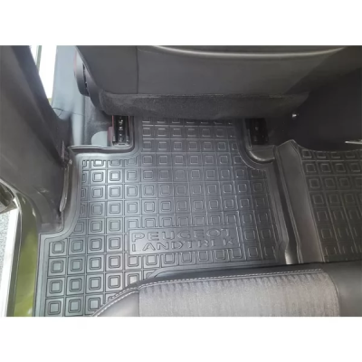 Коврики в салон, комплект для авто Peugeot Landtrek (2020) 4 дв.  полиуретан ( AVTO-Gumm )