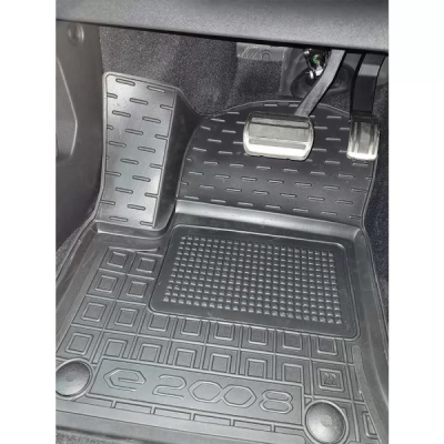 Коврики в салон для авто Peugeot P E-2008 (2021>) MOD полиуретан ( AVTO-Gumm )