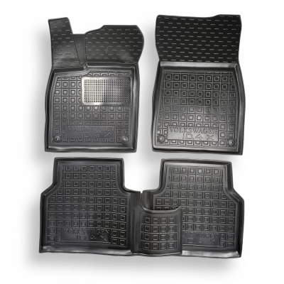 Коврики в салон для авто Volkswagen ID.4 X MOD полиуретан ( AVTO-Gumm )