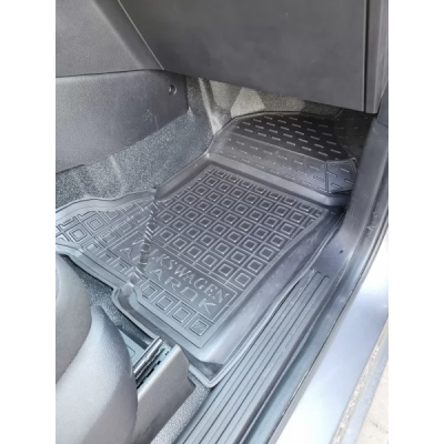 Коврики в салон для авто Volkswagen Amarok II (2022>) полиуретан ( AVTO-Gumm )