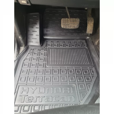 Коврики в салон для авто Hyundai Terracan полиуретан ( AVTO-Gumm ) Коврики в салон для авто Hyundai Terracan полиуретан ( AVTO-Gumm )
