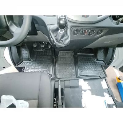 Коврики в салон для авто Ford Transit (2014>) 1+1 полиуретан ( AVTO-Gumm )
