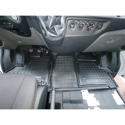 Коврики в салон для авто Ford Transit (2014>) 1+1 полиуретан ( AVTO-Gumm )
