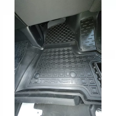 Коврики в салон для авто Ford Transit (2014>) 1+1 полиуретан ( AVTO-Gumm )
