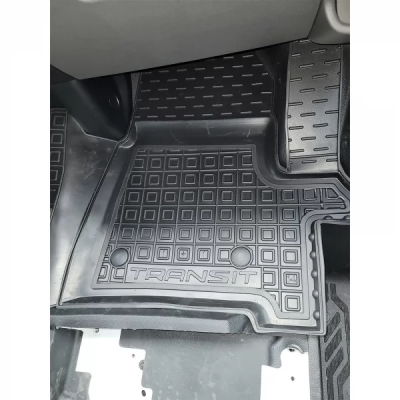 Коврики в салон для авто Ford Transit (2014>) 1+1 полиуретан ( AVTO-Gumm )
