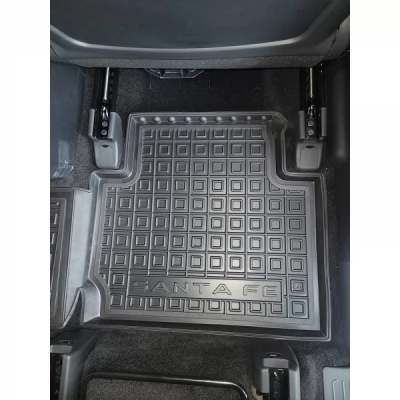 Коврики в салон для авто Hyundai Santa-Fe (2024>) полиуретан ( AVTO-Gumm )
