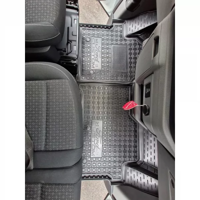 Коврики в салон для авто Ford Custom (Transit/Tourneo) (2024>) 1+2 полиуретан ( AVTO-Gumm )