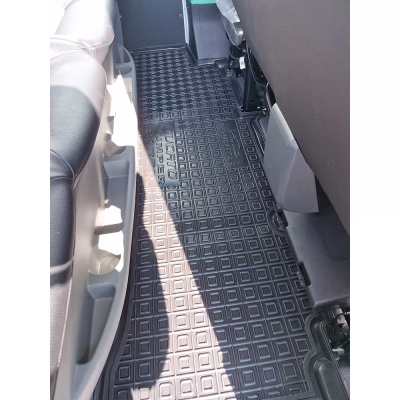 Коврики в салон для авто Fiat Ducato (2007>) (2-й ряд) DoubleCab FOURGON полиуретан ( AVTO-Gumm )