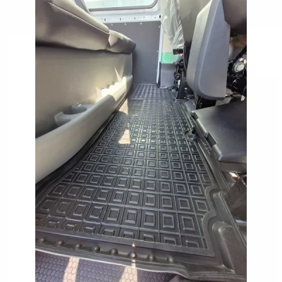 Коврики в салон для авто Fiat Ducato (2007>) (2-й ряд) DoubleCab FOURGON полиуретан ( AVTO-Gumm )