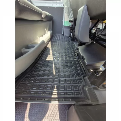 Коврики в салон для авто Citroen Jumper (2007>) (2-й ряд) DoubleCab FOURGON полиуретан ( AVTO-Gumm )