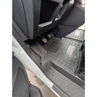 Коврики в салон для авто Renault Trafic lll (2021>) 1+2 вантаж. (передні) полиуретан ( AVTO-Gumm ) Коврики в салон для авто Renault Trafic lll (2021>) 1+2 вантаж. (передні) полиуретан ( AVTO-Gumm )