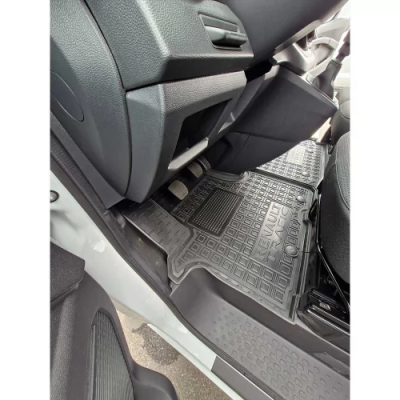 Коврики в салон для авто Renault Trafic lll (2021>) 1+2 вантаж. (передні) полиуретан ( AVTO-Gumm )