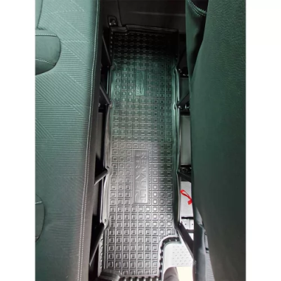 Коврики в салон для авто Renault Trafic lll (2021>) (3-й ряд) (одні бічні двері) полиуретан ( AVTO-Gumm )