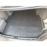 Килимок у багажник для авто BMW E39 5 серія (з 1996>) (седан II) (з боксом підсилювача), пластиковий (AVTO-Gumm) Килимок у багажник для авто BMW E39 5 серія (з 1996>) (седан II) (з боксом підсилювача), пластиковий (AVTO-Gumm)