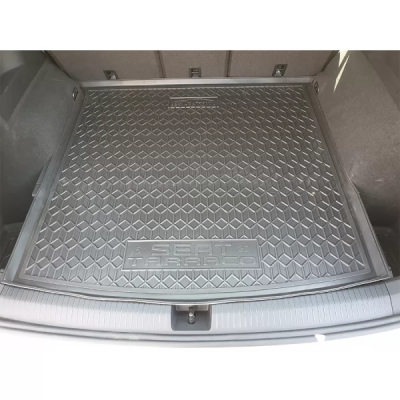 Килимок у багажник для авто Seat Tarraco (5 місць) (верхня полиця), пластиковий (AVTO-Gumm)