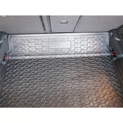 Коврик в багажник для авто Volkswagen T-Roc (нижняя полка) пластик ( AVTO-Gumm )