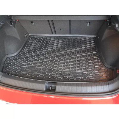 Коврик в багажник для авто Volkswagen T-Roc (верхняя полка) пластик ( AVTO-Gumm )