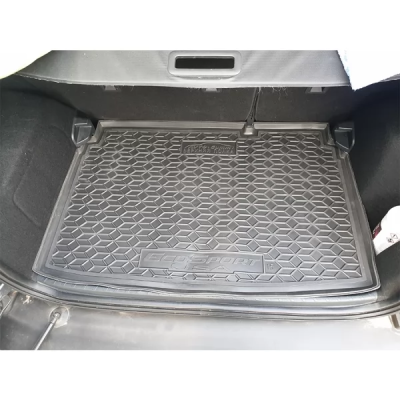 Коврик в багажник для авто Ford EcoSport (2015>) (USA) нижняя полка пластик ( AVTO-Gumm )
