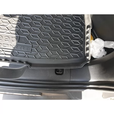 Килимок у багажник для авто Jeep Cherokee (2014>) (KL), пластик (AVTO-Gumm)
