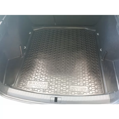 Килимок у багажник для авто Skoda Octavia A8 (2020>) (ліфтбек), пластиковий (AVTO-Gumm) Килимок у багажник для авто Skoda Octavia A8 (2020>) (ліфтбек), пластиковий (AVTO-Gumm)
