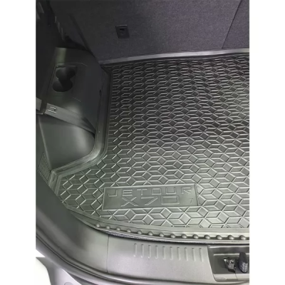 Коврик в багажник для авто Chery Jetour X70 (7мест) пластик ( AVTO-Gumm )