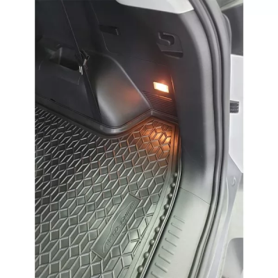Коврик в багажник для авто Chery Jetour X70 (7мест) пластик ( AVTO-Gumm )