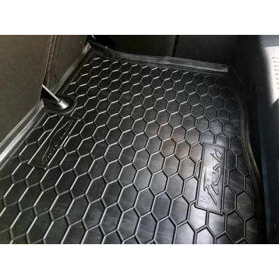 Килимок у багажник для авто Ford Fiesta (2010>) седан (USA), пластиковий (AVTO-Gumm) Килимок у багажник для авто Ford Fiesta (2010>) седан (USA), пластиковий (AVTO-Gumm)