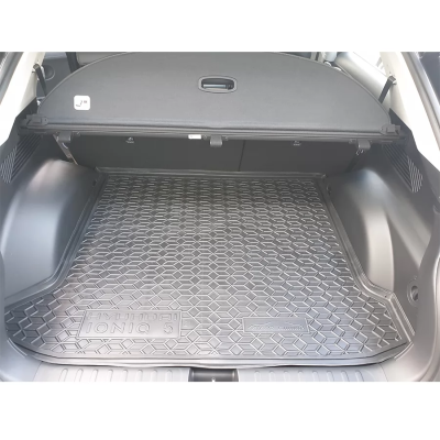 Коврики в багажник для авто Hyundai Ioniq 5 пластик ( AVTO-Gumm )