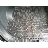 Килимок у багажник для авто Hyundai Santa-Fe (2021>) (7 місць), пластиковий (AVTO-Gumm) Килимок у багажник для авто Hyundai Santa-Fe (2021>) (7 місць), пластиковий (AVTO-Gumm)