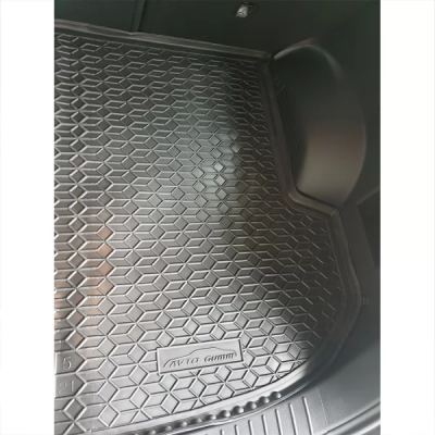 Килимок у багажник для авто Hyundai Santa-Fe (2021>) (7 місць), пластиковий (AVTO-Gumm) Килимок у багажник для авто Hyundai Santa-Fe (2021>) (7 місць), пластиковий (AVTO-Gumm)