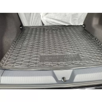 Коврик в багажник для авто Volkswagen ID.4 Crozz Prime (верхняя полка) пластик ( AVTO-Gumm )